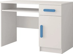 Písací stôl SCOUT - biely (viac variant)