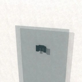 Sklenený obraz 100x70 cm Dark Marble - Wallity