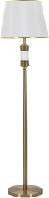 Stojacia lampa Whity 160 cm biela/zlatá