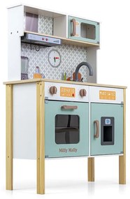 Detská drevená kuchynka Milly Mally Bjorn Mint