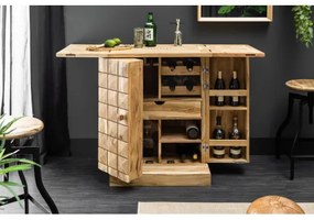 Komoda/Bar 39750 Drevo Acacia  - Komfort-nábytok