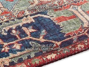 ELLE Decoration, Kusový koberec Imagination 104207 Oriental / Red z kolekcie Elle, 120x160, červená, chodba / predsieň