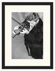Fotografia's rámom James Dean with Camera