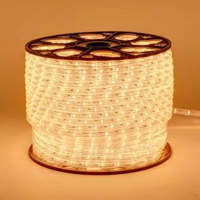 DECOLED Hadica LED 100 m, teplá biela, IP44 Easy Fix