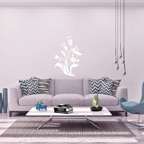 Sablio Samolepka na stenu: Ornament 2 - 42x60 cm
