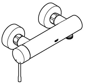 GROHE 33636001 - Sprchová batéria ESSENCE, lesklý chróm