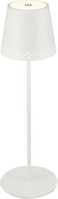 Brilo - LED nabíjateľná dotyková stolná lampa KIKI LED/2,6W/5V IP44 2600 mAh biela