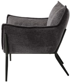 Sivé relaxačné kreslo Calgary – Unique Furniture