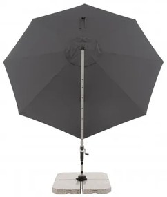 Doppler ACTIVE 370 cm - bočný záhradný slnečník s bočnou tyčou : Barvy slunečníků - 840