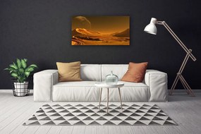 Obraz Canvas Púšť vesmír príroda 125x50 cm