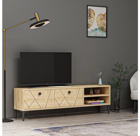 TV stolík/skrinka Kisamo 2 (dub zafírový) . Vlastná spoľahlivá doprava až k Vám domov. 1095139