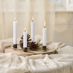 Ib Laursen Drevená tácka Round Unique Ø 30 cm