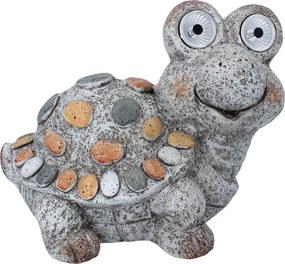 ZÁHRADNÁ FIGÚRKA – KORYTNÁČ SO SVIETIACIMI OČAMI 27 x 19 x 22,5 CM LED *7898