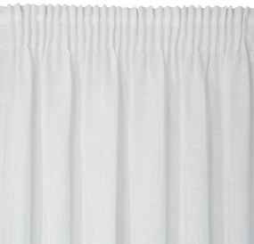 Biela záclona na páske VIOLA 300x250 cm