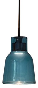 Bover Drip S/01L závesné LED svietidlo sklo, modrá