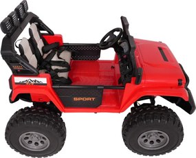 Elektrické autíčko Extreme Sport 4x4 červené