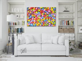 Gario Diamantové maľovanie Lentilky Rozmery: 80 x 60 cm, Rámovanie: S vnútorným rámom, Diamanty: Štvorcové
