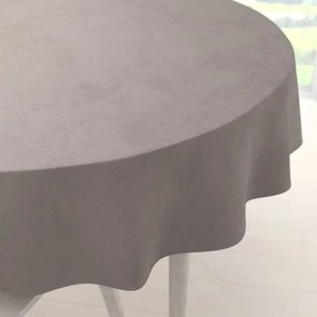 Biante Zamatový okrúhly obrus Velvet Premium SVP-015 Latte Ø 130 cm
