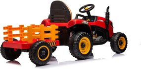 LEAN CARS Elektrický traktor BBH-030 červený