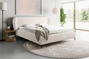 XXXLutz ČALÚNENÁ POSTEĽ, 180/200 cm, perleťová MID.YOU - Online Only spálne - 002029000701