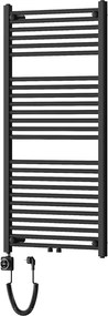Mexen Mars, elektrické vykurovacie teleso 1200 x 600 mm, 600 W, čierna, W110-1200-600-6600-70
