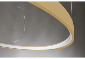 Thoro TH.181 - LED&nbsp; Luster na lanku RIO LED&nbsp;/50W/230V CRI95 4000K pr. 78 cm zlatá