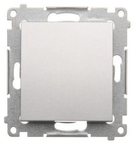 DW1/43 Jednopólový vypínač strieborný mat