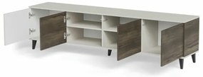 TV stolek Random 200 cm kašmír/ořech