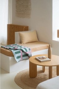 Zelená/ružová deka 160x200 cm Onu – noo.ma