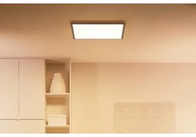WiZ - LED Stmievateľné stropné svietidlo SUPERSLIM LED/36W/230V čierna Wi-Fi