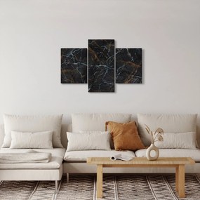 Obraz - Čierny mramor (90x60 cm)