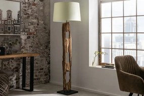 Stojanová lampa Barracuda 177 cm biela