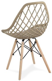 Dekorstudio Dizajnová stolička OSLO béžová