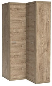 Rohová šatníková skriňa Nature 14 (dub ribbeck). Akcia -20%. Vlastná spoľahlivá doprava až k Vám domov. 1057918