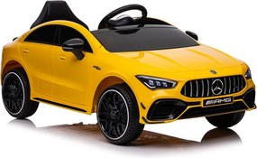 LEAN CARS Mercedes CLA 45s AMG Yellow 4x4 Auto na batérie