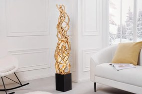 Stojacia lampa Vigne 150 cm z recyklovaného dreva