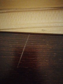 AKCIA Posteľ Laura 140 x 200 cm, orech II.akosť Rošt: Bez roštu, Matrac: Bez matraca