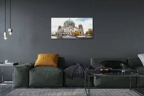 Obraz na plátne Nemecko Berlin Cathedral River 120x60 cm