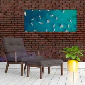 Obraz - Plachetnica (120x50 cm)