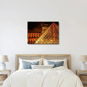 Obraz Louvre v Paríži (70x50 cm)