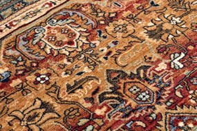 Koberec KESHAN Ornament orientálny 7518/53528 béž / granát