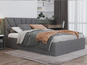 Čalúnená posteľ s úložným priestorom TOP line 3 140x200 cm