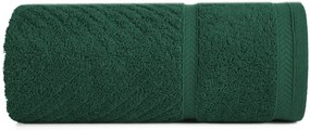 BAVLNENÝ UTERÁK KALIA8 SADA 3KS 70X140 CM TMAVOZELENÁ