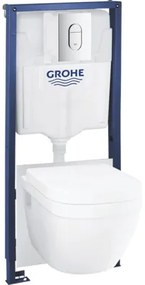 Závesné WC GROHE Solido bez splachovacieho kruhu 39702000