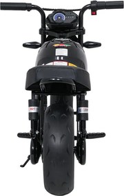 Elektrická motorka SUPERMOTO čierna