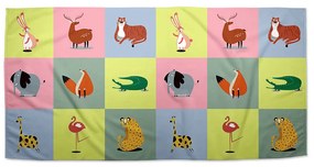 Sablio Uterák Zvieratká zo Zoo - 30x50 cm