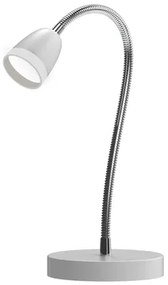 Stolná lampa LED ORO LARUS biela