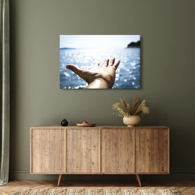 Obraz otvorenej dlane (90x60 cm)