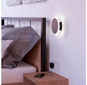 Eglo 901585 - LED Nástenné svietidlo TALAMELLO LED/12W/230V 3000K pr. 17 cm čierna