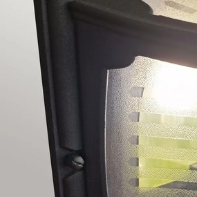 Elstead PR12-BLACK - Vonkajšie stropné svietidlo PARISH 1xE27/60W/230V IP44